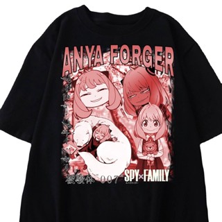 Anime Spy x Family Anya Yor Loid Forger men Cosplay T-shirt Short Sleeve Tops Fashion Tee Shirt Plus Size Round Neck