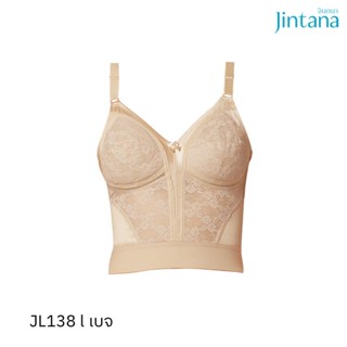 Jintana เสื้อชั้นในกระชับสัดส่วน รุ่น Basic bra รหัส JL138 สีเบจ