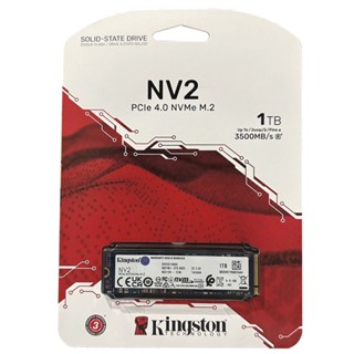 Kingston NV2 1TB PCIe 4.0 NVMe M.2 2280 SSD, SNV2S/1000G (R:3500MB/s W:2100MB/s)