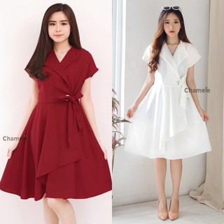 ORI ! KARYN DRESS KOREA WANITA POLOS BISA UNTUK BUMIL DAN BUSUI 505