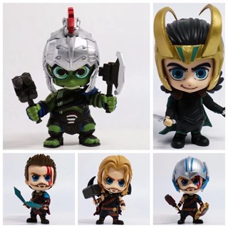 โมเดลธอร์ Thor Ragnarok Cosbaby ทั้งเซตมี5ตัว