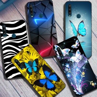 เคสซิลิโคนนิ่ม ลายผีเสื้อ หรูหรา สําหรับ Alcatel 1SE 2020 Case 1SE Light 4087U TCL 5030D 5030