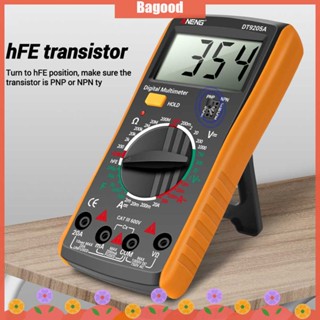 ♪Bagood♪In Stock  DT9205A มัลติมิเตอร์แบบดิจิตอล AC DC Voltmeter Ammeter Capacitance Tester Meter