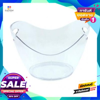 Ice ถังน้ำแข็งพลาสติกมีมือจับ Kassa Home รุ่น Td0604-54 สีใสplastic Ice Bucket With Handle  Home Td0604-54 Clear Color