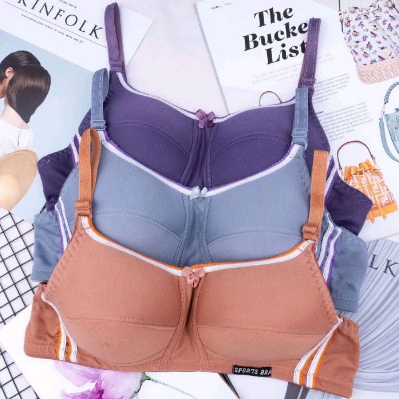 BH BRA SPORT BRA KE AI KEAI 32 34 36 38 ABG TEENS ผู้ใหญ่ MOTHERS นักเรียน KEAI BIS || SPORTBRA BIS 