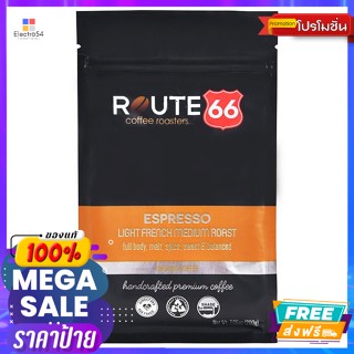 Route 66(รูท 66) กาแฟคั่วบด รูท66 (Route66) เอสเปรสโซ่ (200 ก.) Roasted and ground coffee Route 66 (Route66) Espresso (2