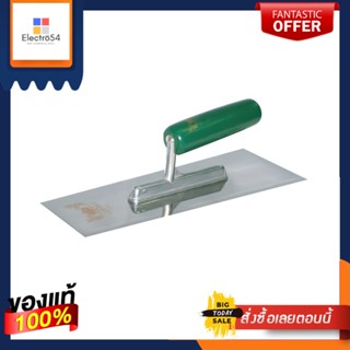 SQUARE-SHAPED เกรียงสี่เหลี่ยมขัดมัน PUMPKIN ด้ามเขียวSQUARE-SHAPED PLASTERING TROWEL WITH GREEN HANDLE PUMPKIN