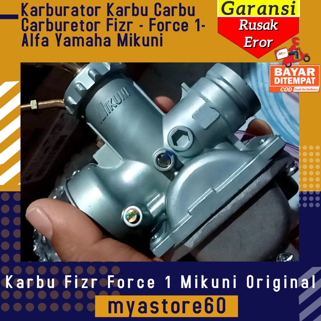 (GRADE A) MIKUNI F1ZR FORCE 1 ONE CARBURETOR ALFA FIZR CARBURETOR F1ZR F1 ZR CRYPTON ALPA ALPHA GRAD