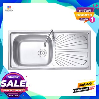 Sink, อ่างล้างจานฝัง 1 หลุม 1 ที่พัก Mester รุ่น Dsx100 ขนาด 100 ซม. สเตนเลสembedded Sink, 1 Hole, 1 Accommodation, Mest