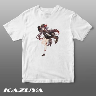 เสื้อยืดผู้ Kazuya TM-0188 GENSHIN IMPACT เสื้อยืด - HU TAO - Game S-5XL_03