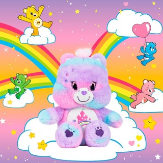 พร้อมส่ง🐻🌈🏰 Care Bear สายรุ้ง 25 ซม. / 45 ซม.  ฉลองครบรอบ 40 ปี Care-a-lot Bear Special Collection ของแท้ 100%