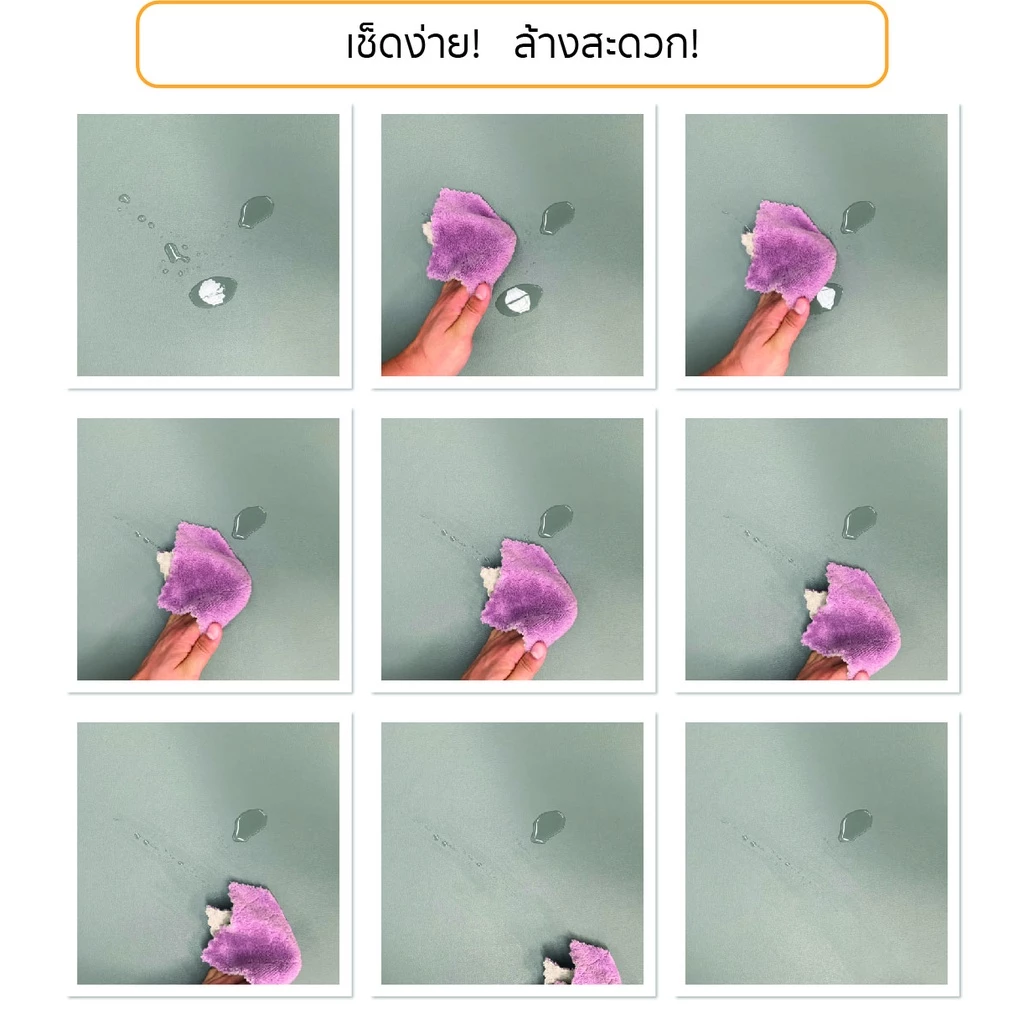 Mangen ที่นอนยางพารา BounceFlex Foam หุ้มหนัง Duraleather สีเทา thumbnail 5