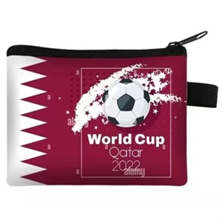 2022 Qatar World Cup กระเป๋าเก็บของ ของที่ระลึก Soccer World Cup Storage Bag