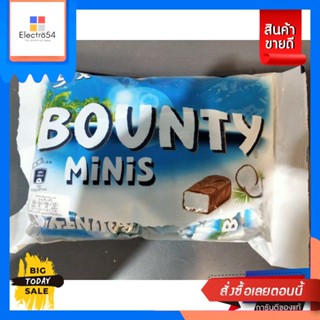 ขนม Bounty Minis Chocolate ช็อคโกแลตนม สอดไส้ มะพร้าว 250g Bounty Minis Chocolate Milk chocolate with coconut