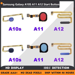 สายเคเบิลเซนเซอร์สแกนลายนิ้วมือ แบบยืดหยุ่น สําหรับ Samsung Galaxy A10S A11 A12 A107F A107 A115F A115 A125F A125