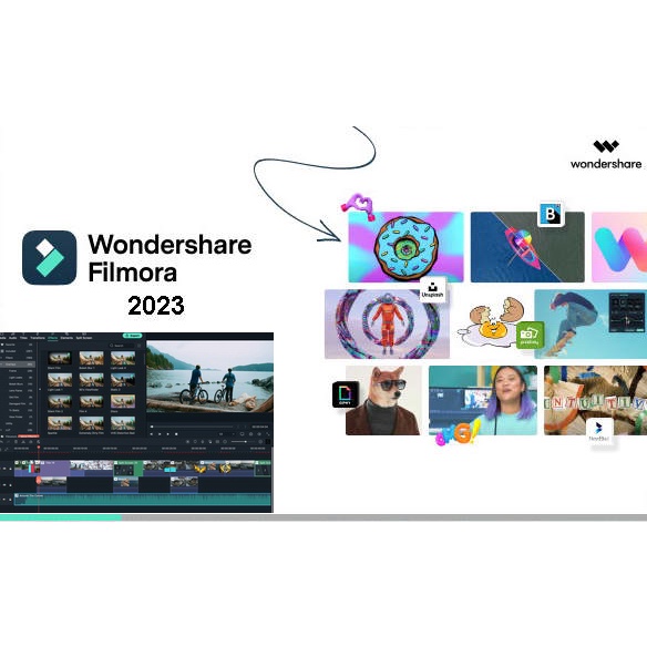 Wondershare Filmora X 2023 โปรแกรมตัดต่อวีดีโอใช้งานได้ถาวร | Shopee  Thailand