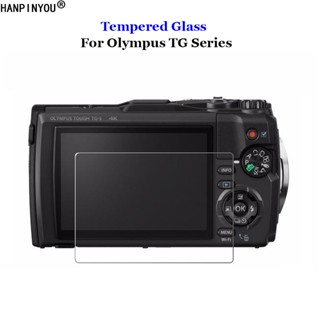ฟิล์มกระจกนิรภัยกันรอยหน้าจอ LCD 9H 2.5D สําหรับ Olympus TG850 TG860 Stylus Tough TG-870