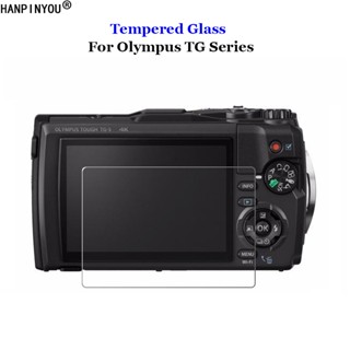 ฟิล์มกระจกนิรภัยกันรอยหน้าจอ LCD 9H 2.5D สําหรับ Olympus TG850 TG860 Stylus Tough TG-870