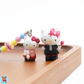 mini model Hello Kitty figure holding lollipop 2022 from Japan Sanrio🇯🇵พวงกุญแจ คิตตี้ ของฝากจากญี่ปุ่น ซานริโอ้