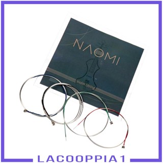 [Lacooppia1] สายไวโอลิน 4/4 3/4 สําหรับเครื่องดนตรี 1 ชุด