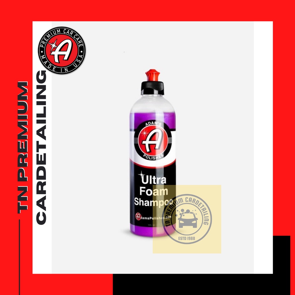 ADAM'S ULTRA FOAM SHAMPOO 16OZ