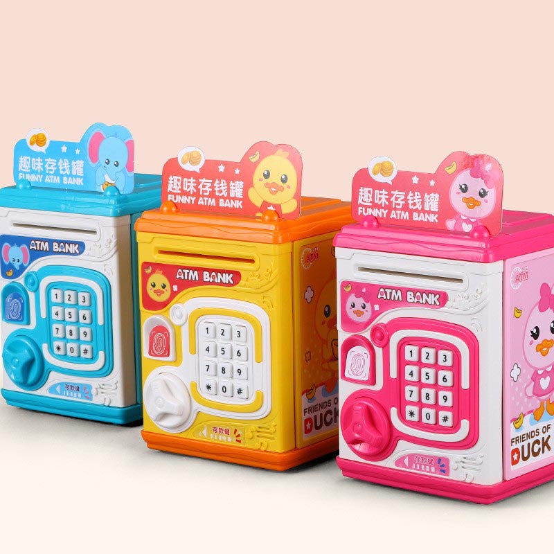 COD กระปุกออมสิน มีเสียงเพลง สามารถตั้งรหัสผ่านได้ ของขวัญวันเกิด เครื่องคิดเงินจำลอง ATM - รูปที่ 4