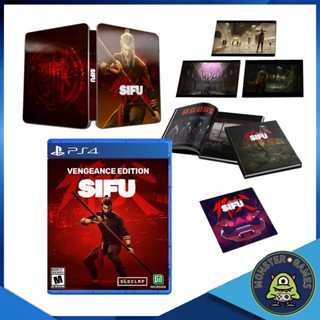 Sifu Standard &amp; Vengeance Edition Ps4 Game แผ่นแท้มือ1!!!! (Sifu Ps4)(Sifu Standard Edition Ps4)(Sifu Vengeance Edition)