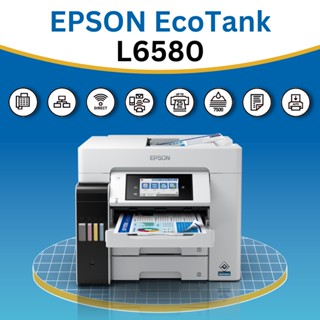 Printer Epson EcoTank L6580 A4 Colour Wi-Fi Duplex All-in-One Ink Tank