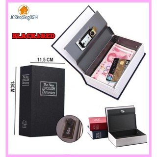 SHHM Dictionary Mini Safe Box Book Money Hidden Secret Book Piggy Bank Lock