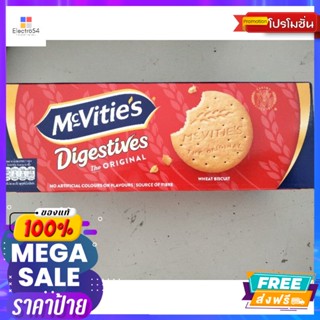 ขนม Mcvities Digestives Original Biscuit  บิสกิตข้าวสาลี  400g Mcvities Digestives Original Biscuit Wheat Bisc