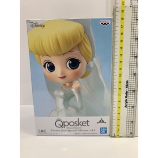 Qposket Disney Character Dreamy Style Special Collection vol.2 - Cinderella แท้ มือ 1 มุมกล่องบุบ