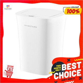 SMART ถังขยะอัจฉริยะ 10 ลิตร NINESTARS สีขาวSMART TRASH CAN NINESTARS 10L WHITE