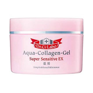 AQUA COLLAGEN GEL อควาคอลลาเจนเจล super sensitive EX 50g 120g 200g [โลชั่น/เอสเซนส์ความงาม/อิมัลชัน/เมคอัพเบส] UV แห้งไม่เหนียวเหนอะหนะ Dr.Ci:Labo เจลเพิ่มความชุ่มชื้นประสิทธิภาพสูง