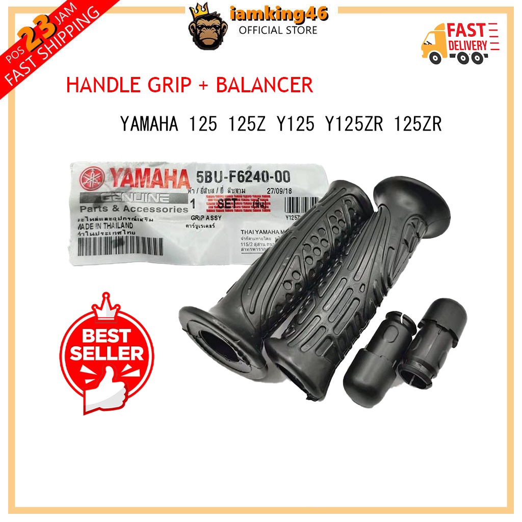Y125Z THAI HANDLE GRIP + BALANCER YAMAHA 125Z Y125 Y125ZR 125ZR YAMAHA
