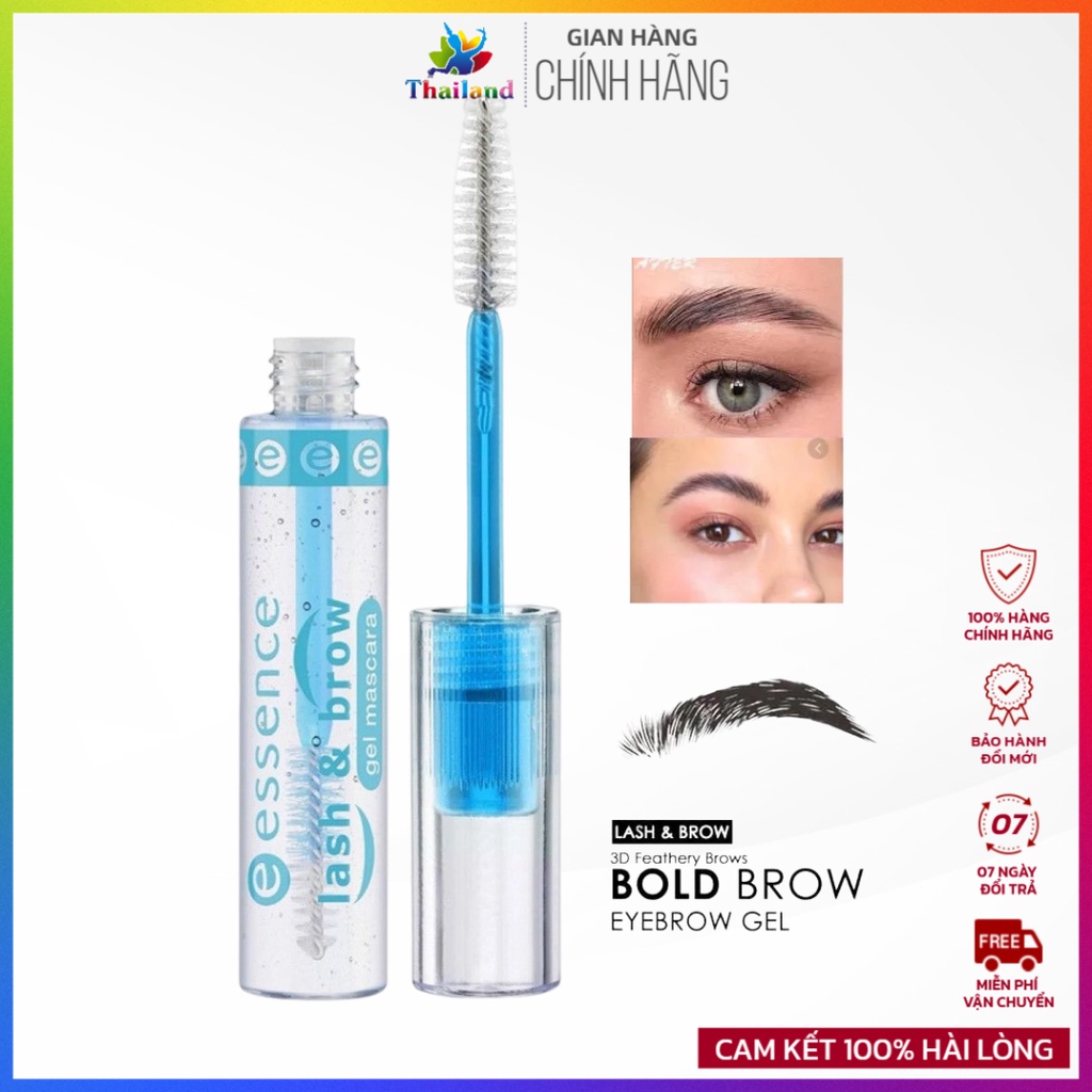 Essence Lash And Brow Gel Mascara 2 in 1 Lashes, Essence Lash And Brow Gel Mascara Thailand [ สีชมพู ]