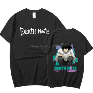 Hot Japanese Anime Death Note T Shirt Women Kawaii Summer Tops Cartoon Graphic Tees Harajuku Unisex T-shirt Manga T_12