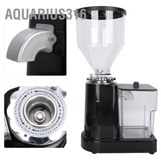 Aquarius316 SD‑918 เครื่องบดกาแฟไฟฟ้าแบบปรับได้ละเอียดพิเศษ Coffee Grinder เครื่องบดกาแฟแบบปลั๊ก EU 220V สีดำ