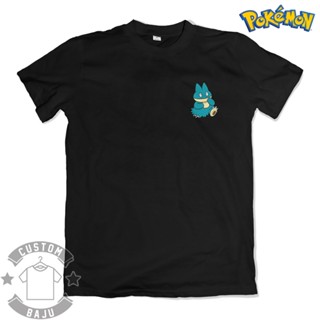 Pokemon Munchlax Logo Game T-Shirt_07