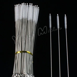 YuKi แปรงล้างหลอดดูด จุกนม ขนไนล่อน ไม่ทำให้เป็นรอย Stainless steel soft straw straw brush