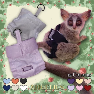 12สี(ซับฉี่ในตัว)✨ Bushbaby Diaper ✨แพมเพิสลิง เก็บอึ ไม่รัดขา ผ้าอ้อมลิง บุชเบบี้ มาโมเสท กางเกงลิง แพมเพิสลิง ทามาริน