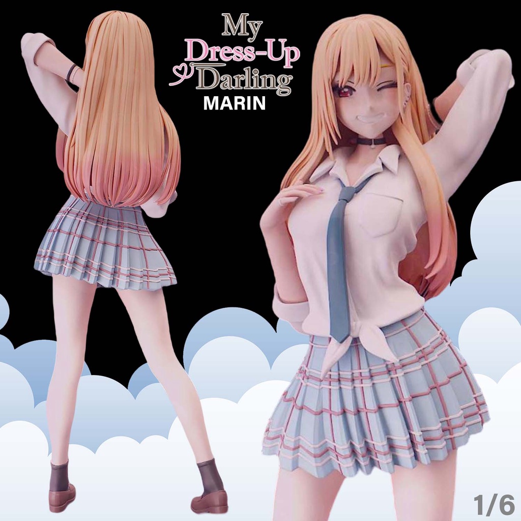 Pink Studio My Dress Up Darling หนุ่มเย็บผ้ากับสาวนักคอสเพลย์ Marin Kitagawa มาริน คิตะกาวะ 1/6 ชุดน