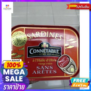 วัตถุดิบ Connetable Sardines Virg in Olive Oil Sans Aretes115gConnetable Sardines Virg in Olive Oil Sans Aret