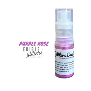 PURPLE ROSE | EDIBLE GLITTER SPRAY | 100% FOOD GRADE