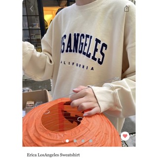 พร้อมส่งจากไทย Brandy Melville Erica Los Angeles Sweatshirt เสื้อกันหนาว เสื้อแขนยาว เสื้อผ้านำเข้า