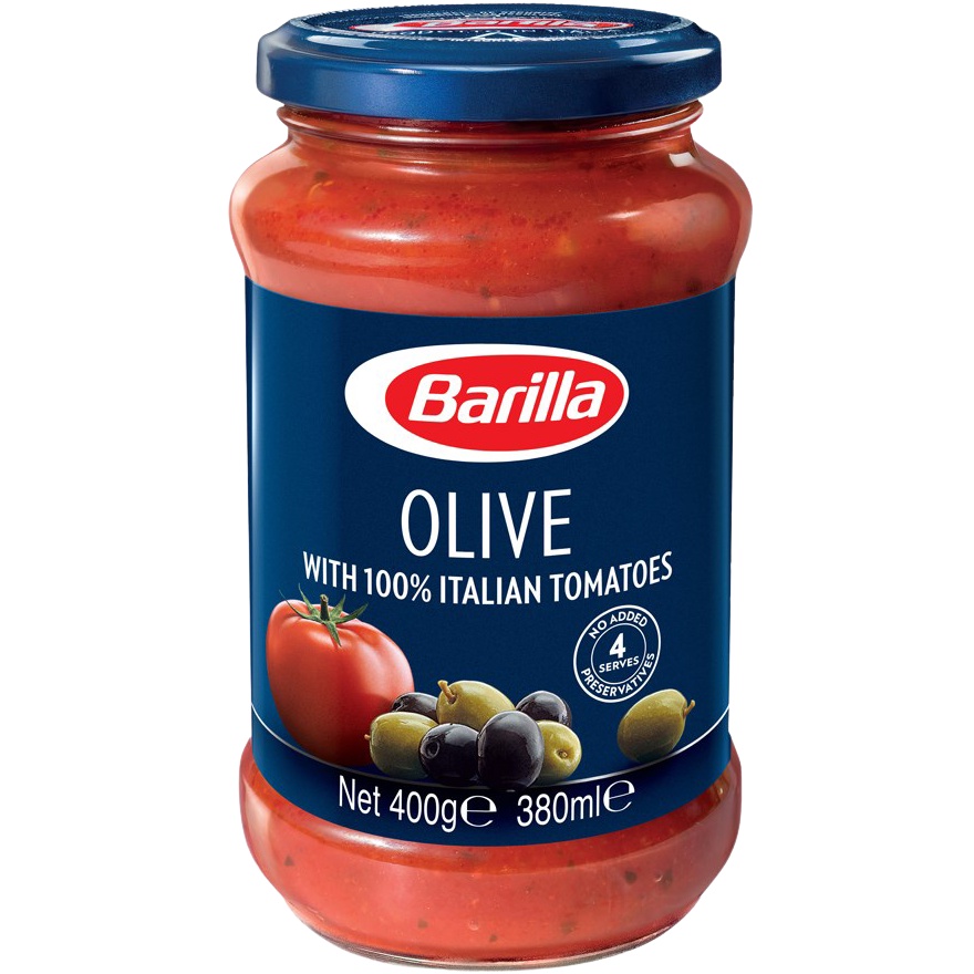 Olive Pasta Sauce Barilla 400 g
