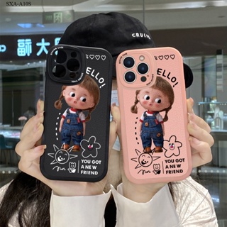 Samsung Galaxy A10S A52 A52S A22 A03 A03S A20S A20 A30 A30S A50 A50S 4G 5G เคสซัมซุง สำหรับ Case Cartoon Cute Girl เคส เคสโทรศัพท์ เคสมือถือ  Protective Shell Shockproof Casing Silicone Leather Full Back Cover Soft Cases