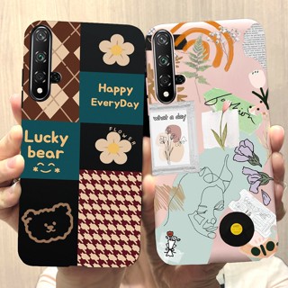 เคสโทรศัพท์มือถือ ซิลิโคนนิ่ม พิมพ์ลาย สําหรับ Huawei Nova 5T Nova5 t YAL-L21 YAL-L61 Honor 20 YAL-AL00