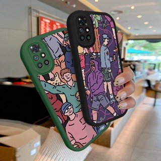 เคสโทรศัพท์มือถือแบบนิ่ม TPU กันกระแทก ลายเด็กผู้ชายสุดเท่ สําหรับ Xiaomi Redmi Note 11 Note 11S 4G