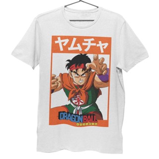 เสื้อยืดครอปทอป ลาย หยำฉา Yamcha Yamucha T-shirt ดราก้อนบอลแซด Dragon Ball Z สวยใส่สบาย_04