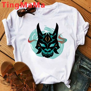 Japanese Anime Collection Death Note My Hero Academia Demon Slayer Genshin men japanese couple clothes top tees t-s_12